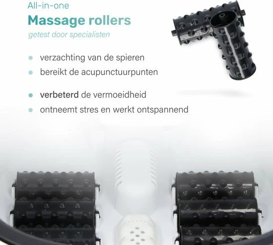 Soft & Silky - Etherisch Massage Voetenbad - Bubbel - Verwarmd - Infrarood - Voetmassage - Voetbad - Voetroller 10 Soft & Silky - Etherisch Massage Voetenbad - Bubbel - Verwarmd - Infrarood - Voetmassage - Voetbad - Voetroller - Image 8