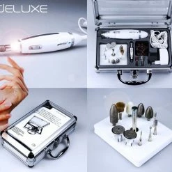 Prorelax Deluxe - Manicure & Pedicureset - 15 Opzetstukken- In Aluminium Koffer 14 Prorelax Deluxe - Manicure & Pedicureset - 15 Opzetstukken- In Aluminium Koffer -Lanaform Shop 550x498 14
