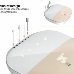 DMB Lifestyle Nagelvijl/nagelfrees Electrisch - RPM 35000 - Led Display - Grijs -Lanaform Shop 550x502 9