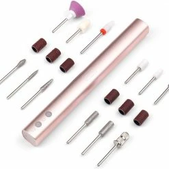 Evvie Draadloze Elektrische Nagelvijl Nagelfrees - Manicure Pedicureset Electrisch - Oplaadbaar - Met LED Verlichting - USB C Kabel Meegeleverd