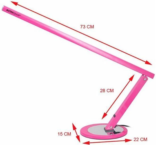 Merkloos Tafellamp NAGELSTYLISTE - Daglicht ROSE - Shadowless Lamp 20W - Aluminium - Modern Design! 4 Merkloos Tafellamp NAGELSTYLISTE - Daglicht ROSE - Shadowless Lamp 20W - Aluminium - Modern Design! - Image 2