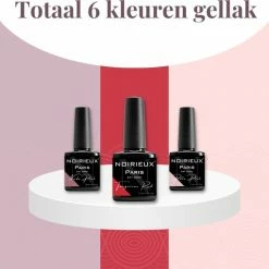 NOIRIEUX® Gellak Starterspakket - Gellak - Gellak Set - 6 Top Kleuren Gellak Nagellak - UV Led Lamp 54W - Elektrische Nagelvijl - Manicure Set - Nagellak Set -Lanaform Shop 550x510 2