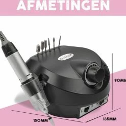 Premes Nagelfrees Professioneel - Basis Set - Elektrische - Met Bitjes - Nagelvijl - Manicure Set Elektrisch - Pedicure Apparaat - Cadeau Voor Man - Vrouw - Sinterklaas Cadeautjes - Cadeautjes Voor Mannen - Vrouwen -Lanaform Shop 550x513 3