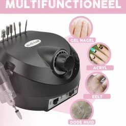 Premes Nagelfrees Professioneel - Basic Accessoires - Elektrische - Met Bitjes - Nagelvijl - Manicure Set Elektrisch - Pedicure Apparaat - Cadeau Voor Man - Vrouw - Sinterklaas Cadeautjes - Mannen - Cadeautjes Voor Vrouwen -Lanaform Shop 550x516 10