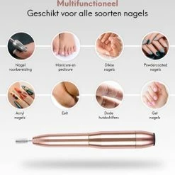Ease Store Elektrische Nagelvijl ? Manicure En Pedicure Nagelfrees ? 11 Nagelvijl Bitjes En 56 Schuurrolletjes ? Rose/Goud 11 Ease Store Elektrische Nagelvijl ? Manicure En Pedicure Nagelfrees ? 11 Nagelvijl Bitjes En 56 Schuurrolletjes ? Rose/Goud -Lanaform Shop 550x518 6