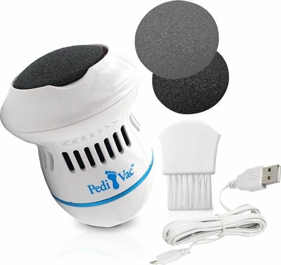 Mediashop PediVac Eeltverwijderaar - Elektrische Voet Vijl - Voetvijl - Veilig - Zuigfunctie - Voetverzorging - USB Oplaadbaar 4 Mediashop PediVac Eeltverwijderaar - Elektrische Voet Vijl - Voetvijl - Veilig - Zuigfunctie - Voetverzorging - USB Oplaadbaar - Image 2