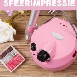 Premes Nagelfrees Professioneel - Basic Accessoires - Elektrische - Met Bitjes - Nagelvijl - Manicure Set Elektrisch - Pedicure Apparaat - Cadeau Voor Man - Vrouw - Sinterklaas Cadeautjes - Mannen - Cadeautjes Voor Vrouwen -Lanaform Shop 550x521 10