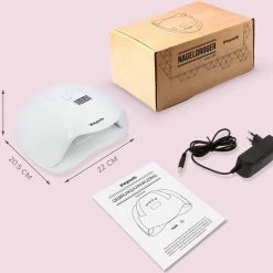 LifeGoods 54W LED Nageldroger Voor Gelnagels - Geschikt Voor Elke Nagel Gellak - 36 LEDs -Lanaform Shop 550x522 1