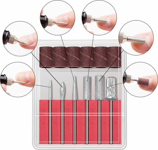 BeautyFit Elektrische Nagelvijl 45 Delig - Nagelfrees Complete Set- Nagel Set + Decoratie - Inclusies Schuurrolletjes - Nagelfrees Bitjes - Nagel Steentjes - Nagel Penselen - Black Friday 2022 Deals - Schoencadeautjes - Sinterklaas Cadeautjes - Kerstcadeau 13 BeautyFit Elektrische Nagelvijl 45 Delig - Nagelfrees Complete Set- Nagel Set + Decoratie - Inclusies Schuurrolletjes - Nagelfrees Bitjes - Nagel Steentjes - Nagel Penselen - Black Friday 2022 Deals - Schoencadeautjes - Sinterklaas Cadeautjes - Kerstcadeau - Image 11