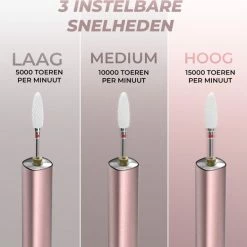 For U ForU Elektrische Nagelfrees - Draadloos Nagelvijl - Manicure/Pedicure Set - 12 Bitjes En 30 Schuurrolletjes 12 For U ForU Elektrische Nagelfrees - Draadloos Nagelvijl - Manicure/Pedicure Set - 12 Bitjes En 30 Schuurrolletjes -Lanaform Shop 550x523 8