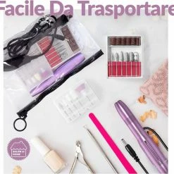 ByPi Elektrische Nagelvijl - Manicure Set - Pedicure Set - Pedicure Apparaat - Gel Nagels - Acryl Nagels - Nagelvijlen - Nagelfrees - Elektrische Vijlen - Roze -Lanaform Shop 550x525 1