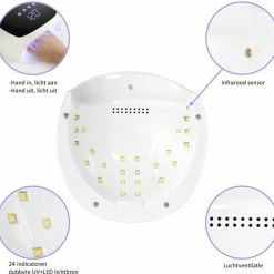 YiKo - Hoge Kwaliteit UV LED Lamp Nagels - Nageldroger - UV Lamp Gelnagels - Nageldrogers - 52W Nagellamp - Nagelverharder - Gel Nagellak - Nagellak Droger 8 YiKo - Hoge Kwaliteit UV LED Lamp Nagels - Nageldroger - UV Lamp Gelnagels - Nageldrogers - 52W Nagellamp - Nagelverharder - Gel Nagellak - Nagellak Droger -Lanaform Shop 550x525 5