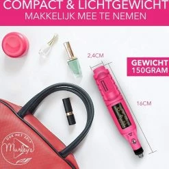MURLEY'S Elektrische Nagelfrees Beginners - 20.000 Toeren - Incl. 6 Bitjes En 6 Schuurrolletjes - Manicure & Pedicure Set 18 MURLEY'S Elektrische Nagelfrees Beginners - 20.000 Toeren - Incl. 6 Bitjes En 6 Schuurrolletjes - Manicure & Pedicure Set -Lanaform Shop 550x527 6