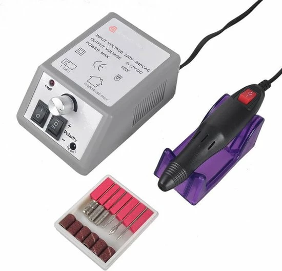 Dermarolling Exsclusive? Nagelfrees - Nagelvijl - Elektrische Nagelvijl - Manicure Set - Pedicure Apparaat - Pedicureset Electrisch - Gelnagels 6 Dermarolling Exsclusive? Nagelfrees - Nagelvijl - Elektrische Nagelvijl - Manicure Set - Pedicure Apparaat - Pedicureset Electrisch - Gelnagels - Image 4