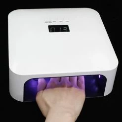 CACCIO? NAILS 2022 Premium 2 In 1 UV/LED Lamp - 60W/33 LEDs - Wit Kleur - Luxe Kwaliteit -Nagelstudio - Professioneel Gebruik - Gelnagels - Nageldroger - Top Coat Nageldroger - Acrylnagels - 2022 Hot Item - Origineel - Tafel Nageldroger - Nagellamp -Lanaform Shop 550x530 16