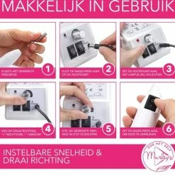 MURLEY'S Elektrische Nagelfrees Nagelvijl Met Keramiek Bitjes -Lanaform Shop 550x531 17