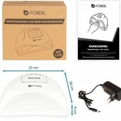 ForDig 80W Professionele Nageldroger Voor Gel Nagels - Nagellak Droger Met UV LED Lamp En Timer Voor Gelnagels - Nageldrogerlamp Met 45 LED Lampjes Voor Nagel Gellak - Geschikt Voor Manicure En Pedicure - Nagellakdroger Hard Gelpolish Builder 15 ForDig 80W Professionele Nageldroger Voor Gel Nagels - Nagellak Droger Met UV LED Lamp En Timer Voor Gelnagels - Nageldrogerlamp Met 45 LED Lampjes Voor Nagel Gellak - Geschikt Voor Manicure En Pedicure - Nagellakdroger Hard Gelpolish Builder -Lanaform Shop 550x531 4