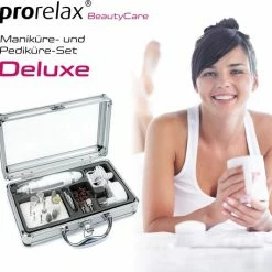 Prorelax Deluxe - Manicure & Pedicureset - 15 Opzetstukken- In Aluminium Koffer 13 Prorelax Deluxe - Manicure & Pedicureset - 15 Opzetstukken- In Aluminium Koffer -Lanaform Shop 550x532 13