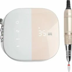 Bone Vista Premium Elektrische Nagelfrees 35000RPM Inclusief 4 Bitjes - Pedicureset Electrisch Voeten/Handen - Nagel/Nail Drill Geschikt Voor Acrylnagels/Gelnagels/Kunstnagels - Met Touchscreen - Pink -Lanaform Shop 550x532 4