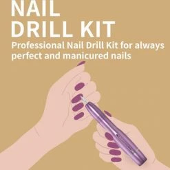 ByPi Elektrische Nagelvijl - Manicure Set - Pedicure Set - Pedicure Apparaat - Gel Nagels - Acryl Nagels - Nagelvijlen - Nagelfrees - Elektrische Vijlen - Roze -Lanaform Shop 550x533 3