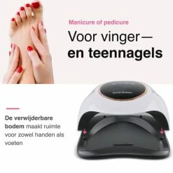 Vivid Green UV Lamp Gelnagels - Led Nagellamp - Gellak Nagel Lamp - Nageldroger - Naggellak Droger - Nagels - 168W -Lanaform Shop 550x533 5