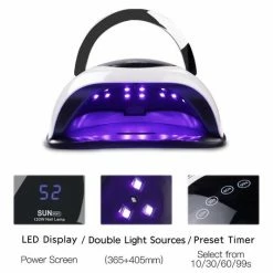 Infinite Styles Professionele Nageldroger 120 Watt - LED UV Nagel Lamp - Gel Nagellak - Gelpolish - Gel Nagels - Nagel Kit - Nail Set - Builder Gel - Acryl -Lanaform Shop 550x534 11