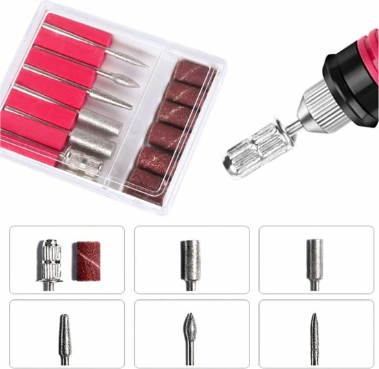 BeautyFit Elektrische Nagelvijl 45 Delig - Nagelfrees Complete Set- Nagel Set + Decoratie - Inclusies Schuurrolletjes - Nagelfrees Bitjes - Nagel Steentjes - Nagel Penselen - Black Friday 2022 Deals - Schoencadeautjes - Sinterklaas Cadeautjes - Kerstcadeau 7 BeautyFit Elektrische Nagelvijl 45 Delig - Nagelfrees Complete Set- Nagel Set + Decoratie - Inclusies Schuurrolletjes - Nagelfrees Bitjes - Nagel Steentjes - Nagel Penselen - Black Friday 2022 Deals - Schoencadeautjes - Sinterklaas Cadeautjes - Kerstcadeau - Image 5