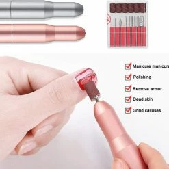 Zacro Elektrische Nagelfrees - 6 Nagelvijl Bitjes En 56 Schuurrolletjes - Manicure / Pedicure - Nagelverzorging - Manicure Nagel Freesmachine - Zilver 15 Zacro Elektrische Nagelfrees - 6 Nagelvijl Bitjes En 56 Schuurrolletjes - Manicure / Pedicure - Nagelverzorging - Manicure Nagel Freesmachine - Zilver -Lanaform Shop 550x536 15