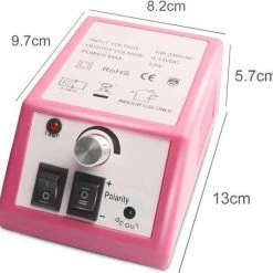 Mercedes2000 Mercedes 2000 - Freesmachine - Manicure & Pedicure Set (wit)