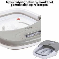 Camry Voetenbad - Automatische Voetmassage - Voetbad Met Massage -Lanaform Shop 550x537 5