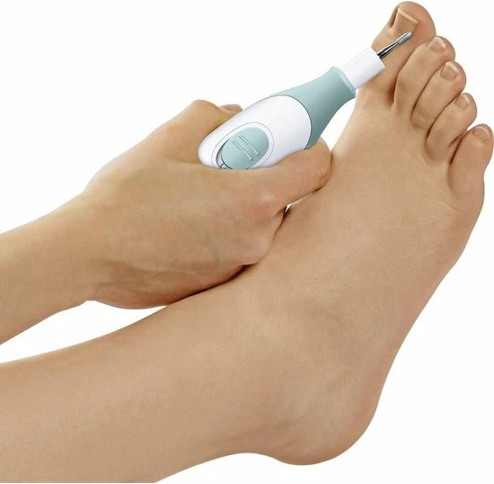 Sanitas SMA36 - Manicure-en Pedicureset Inclusief Opbergtas - Wit/Groen 4 Sanitas SMA36 - Manicure-en Pedicureset Inclusief Opbergtas - Wit/Groen - Image 2