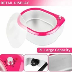 AYITOO Paraffinebaden Waxbad 265 W Voor Handen En Voeten Met Accessoires, Elektrisch Waxbad Met Paraffinewas, Paraffine Wasbad Voor Handen En Voeten Apparaat Roze -Lanaform Shop 550x538 19