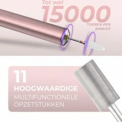 For U ForU Elektrische Nagelfrees - Draadloos Nagelvijl - Manicure/Pedicure Set - 12 Bitjes En 30 Schuurrolletjes 13 For U ForU Elektrische Nagelfrees - Draadloos Nagelvijl - Manicure/Pedicure Set - 12 Bitjes En 30 Schuurrolletjes -Lanaform Shop 550x539 10