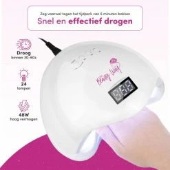 TheBeautyWay Nageldroger - Voor Gelnagels - Geschikt Voor Elke Nagel Gellak - 24 LEDs 11 TheBeautyWay Nageldroger - Voor Gelnagels - Geschikt Voor Elke Nagel Gellak - 24 LEDs -Lanaform Shop 550x539