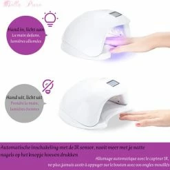 Bella Pure 48W Nageldroger - Vinger- En Teennagels - Bewegingssensor En Timer - 24 LED's 11 Bella Pure 48W Nageldroger - Vinger- En Teennagels - Bewegingssensor En Timer - 24 LED's -Lanaform Shop 550x540 14