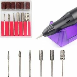 Elektrische Nagelvijl Manicure Pedicure Tool Machine 6 Bits, Professionele Nagelfrees Machine Set; Mercedes2000 - Multistrobe -Lanaform Shop 550x540