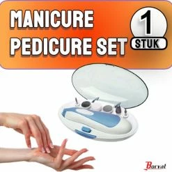 Borvat? | Manicure Pedicure Set - Handig Voor Onderweg En Thuis