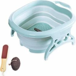 Noswo Voetenbad - Voetbad Inklapbaar - Voetenbad Met Massage - Voetmassage - Groen