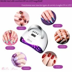 Bella Pure 180-220W Nageldroger - Vinger- En Teennagels - Bewegingssensor En Timer - 57 LED's -Lanaform Shop 550x542 22