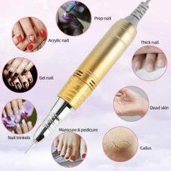 CACCIO? NAILS 2022 Premium Draadloze - Oplaadbare Nagelfrees - Gradient Green - 35000 RPM - Inclusief 4 Bitjes - 2022 Nieuw Model - Draagbaar - Professioneel -Lanaform Shop 550x542 27