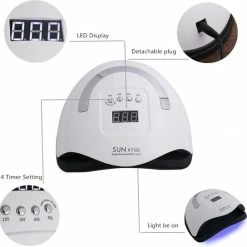 SUN UV Professionele 180W LED Nageldroger Lamp - Gel Nagel Droger - 180W De Sterkste Nagellamp Op De Markt - Geschikt Voor Elke Nagel, Sneller Droger Voor Gel Polish Nail Apparatuur Automatische Sensor Nail Art Gereedschap Voor Vingernagel En Teennagel 11 SUN UV Professionele 180W LED Nageldroger Lamp - Gel Nagel Droger - 180W De Sterkste Nagellamp Op De Markt - Geschikt Voor Elke Nagel, Sneller Droger Voor Gel Polish Nail Apparatuur Automatische Sensor Nail Art Gereedschap Voor Vingernagel En Teennagel -Lanaform Shop 550x544 14