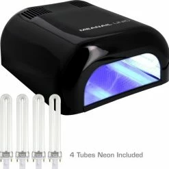 MEANAIL?PARIS UV Lamp Gelnagels - 36w - Gellak - M?anail - Gel Nagellak - Zonder Timer ? Zwart -Lanaform Shop 550x544