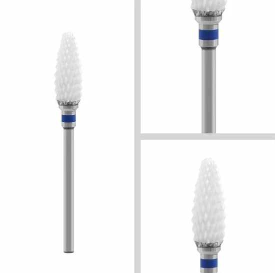 Merkloos Keramische Frees - Pedicure Manicure Frees Keramisch - Nagelfrees Bitje Verwijderaar - Blauw 4 Merkloos Keramische Frees - Pedicure Manicure Frees Keramisch - Nagelfrees Bitje Verwijderaar - Blauw - Image 2