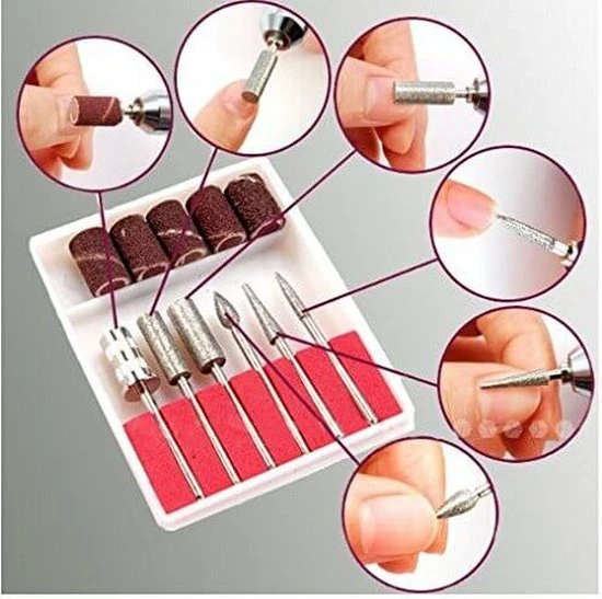 Dermarolling Nagelfrees | Manucure En Pedicure Set | Elektrische Vijl 7 Dermarolling Nagelfrees | Manucure En Pedicure Set | Elektrische Vijl - Image 5