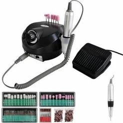 Beautylushh Nagelfrees Zwart- Tot 30.000 Toeren- 166 Delig-Elektrische Vijl -Lanaform Shop 550x547 6