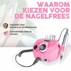 Premes Nagelfrees Professioneel - Basic Accessoires - Elektrische - Met Bitjes - Nagelvijl - Manicure Set Elektrisch - Pedicure Apparaat - Cadeau Voor Man - Vrouw - Sinterklaas Cadeautjes - Mannen - Cadeautjes Voor Vrouwen -Lanaform Shop 550x548 16