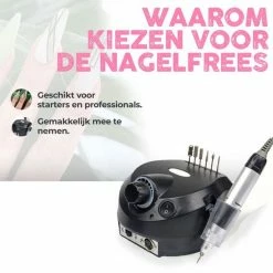Premes Nagelfrees Professioneel - Basis Set - Elektrische - Met Bitjes - Nagelvijl - Manicure Set Elektrisch - Pedicure Apparaat - Cadeau Voor Man - Vrouw - Sinterklaas Cadeautjes - Cadeautjes Voor Mannen - Vrouwen -Lanaform Shop 550x548 8