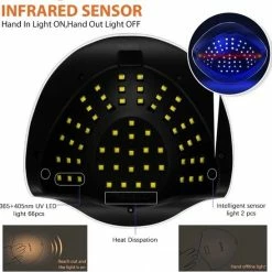 CACCIO? NAILS 2022 Nageldroger - 280W/66 LEDs - Nagellamp - Nieuw Nageldroger - Wit/Zwart - Manicure/Pedicure Handen En Voeten - Gellak - Gelnagels - Acrylnagels - Top Coat - Matte Top Coat - Led Nagellamp - Uv Nagellamp - Nagels - Nagellak Droger - Tafellamp 16 CACCIO? NAILS 2022 Nageldroger - 280W/66 LEDs - Nagellamp - Nieuw Nageldroger - Wit/Zwart - Manicure/Pedicure Handen En Voeten - Gellak - Gelnagels - Acrylnagels - Top Coat - Matte Top Coat - Led Nagellamp - Uv Nagellamp - Nagels - Nagellak Droger - Tafellamp -Lanaform Shop 550x548 9