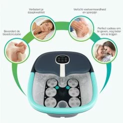 Dreaver Voetenbad - Automatische Massage - Opvouwbaar - 12L - Verwarming Tot 48°C - Black Friday 2022 -Lanaform Shop 550x549 3