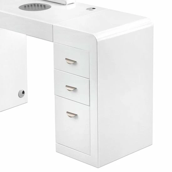 MEGA BEAUTY SHOP® MBS-3103 Manicuretafel Met Afzuiging - Rechts - Wit 5 MEGA BEAUTY SHOP® MBS-3103 Manicuretafel Met Afzuiging - Rechts - Wit - Image 3